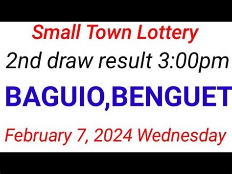 stl baguio benguet result today|June 30, 2024 2nd STL Draw Baguio City and Benguet.. .